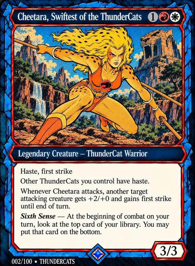 Cheetara — Swiftest of the ThunderCats