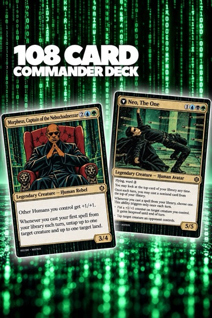 Matrix Custom Commander Deck 108-Card Set
