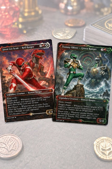 Power Rangers Custom Commander 108 Deck