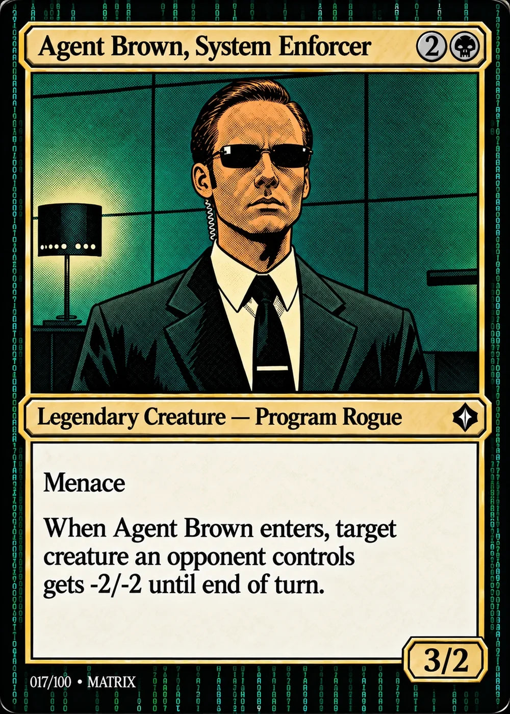 Agent Brown — System Enforcer
