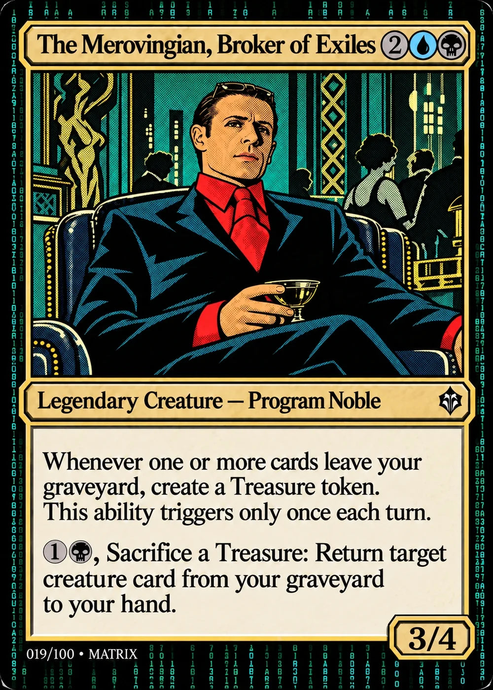 The Merovingian — Broker of Exiles