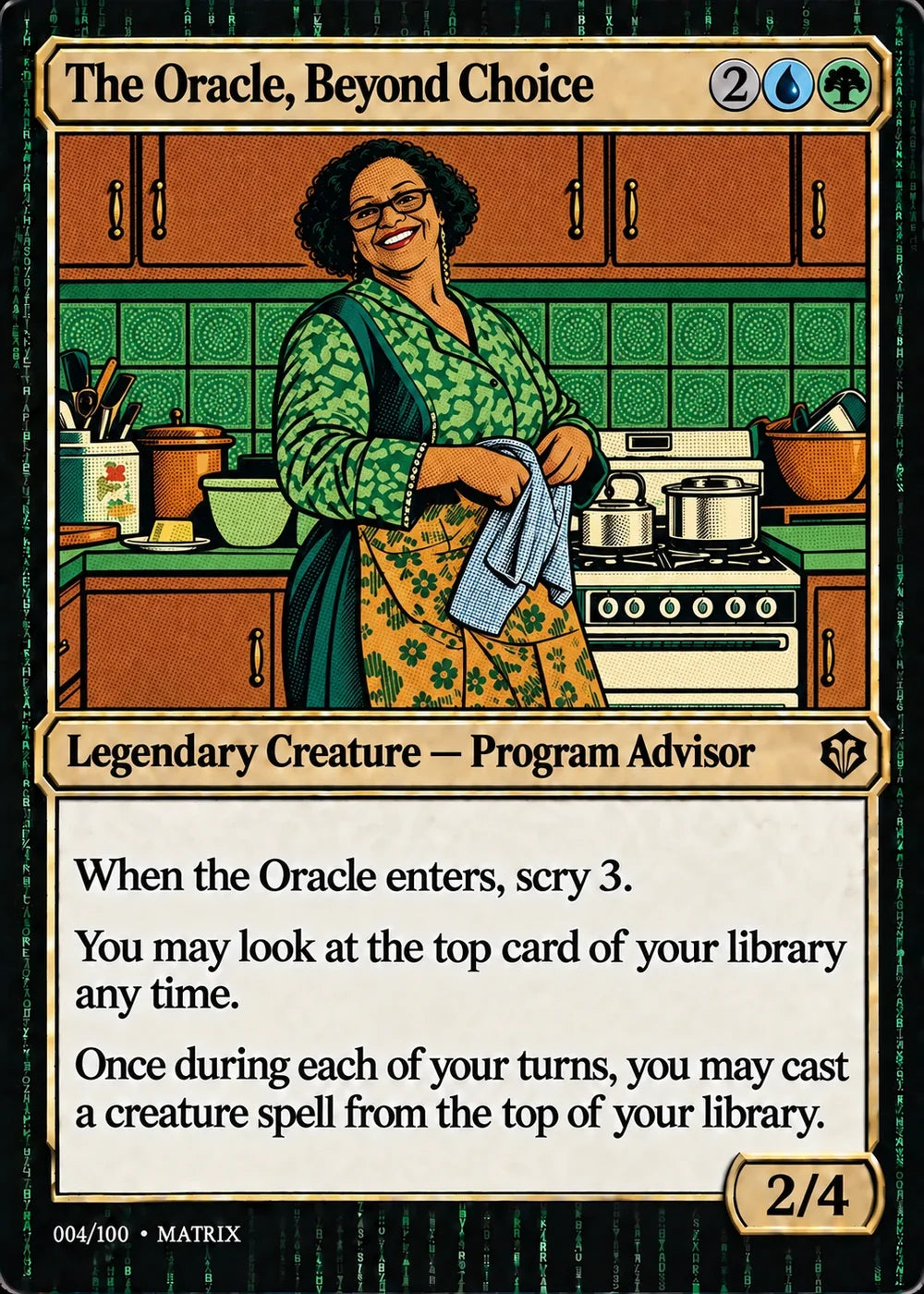 The Oracle — Beyond Choice