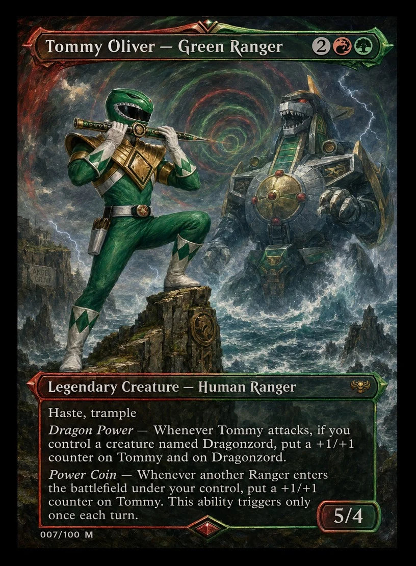 Tommy Oliver — Green Ranger