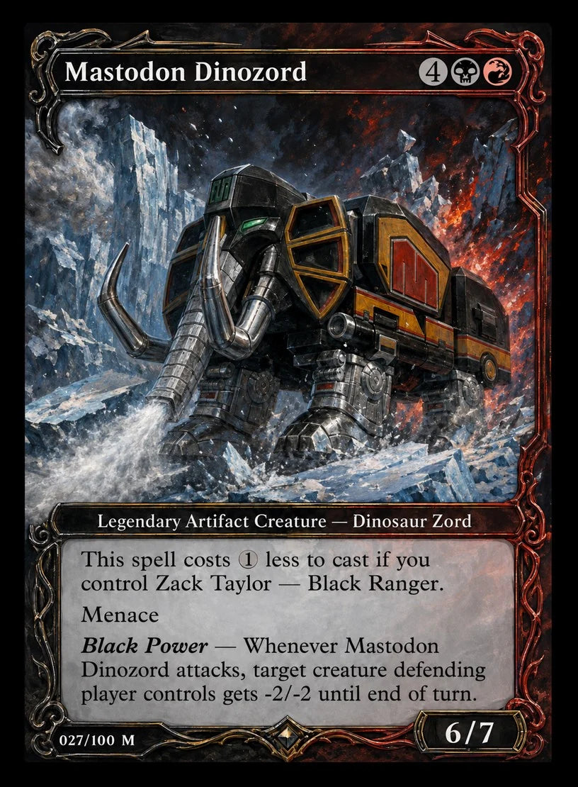 Mastodon Dinozord